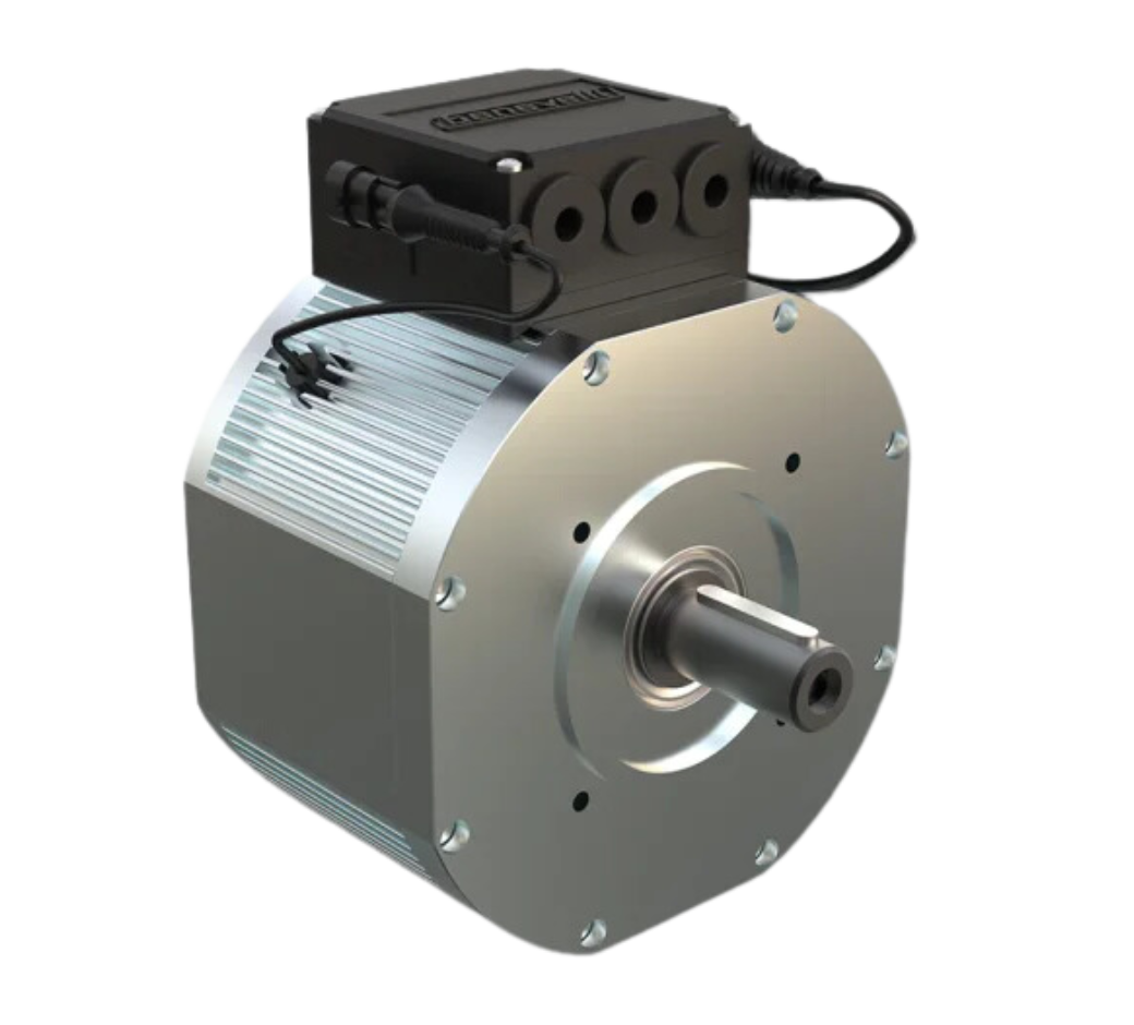 This is an image of the AMAC 200-050 electric motor manufactured by e-comer