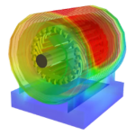 Electric_vehicle_simulation_cfd_fea_motor