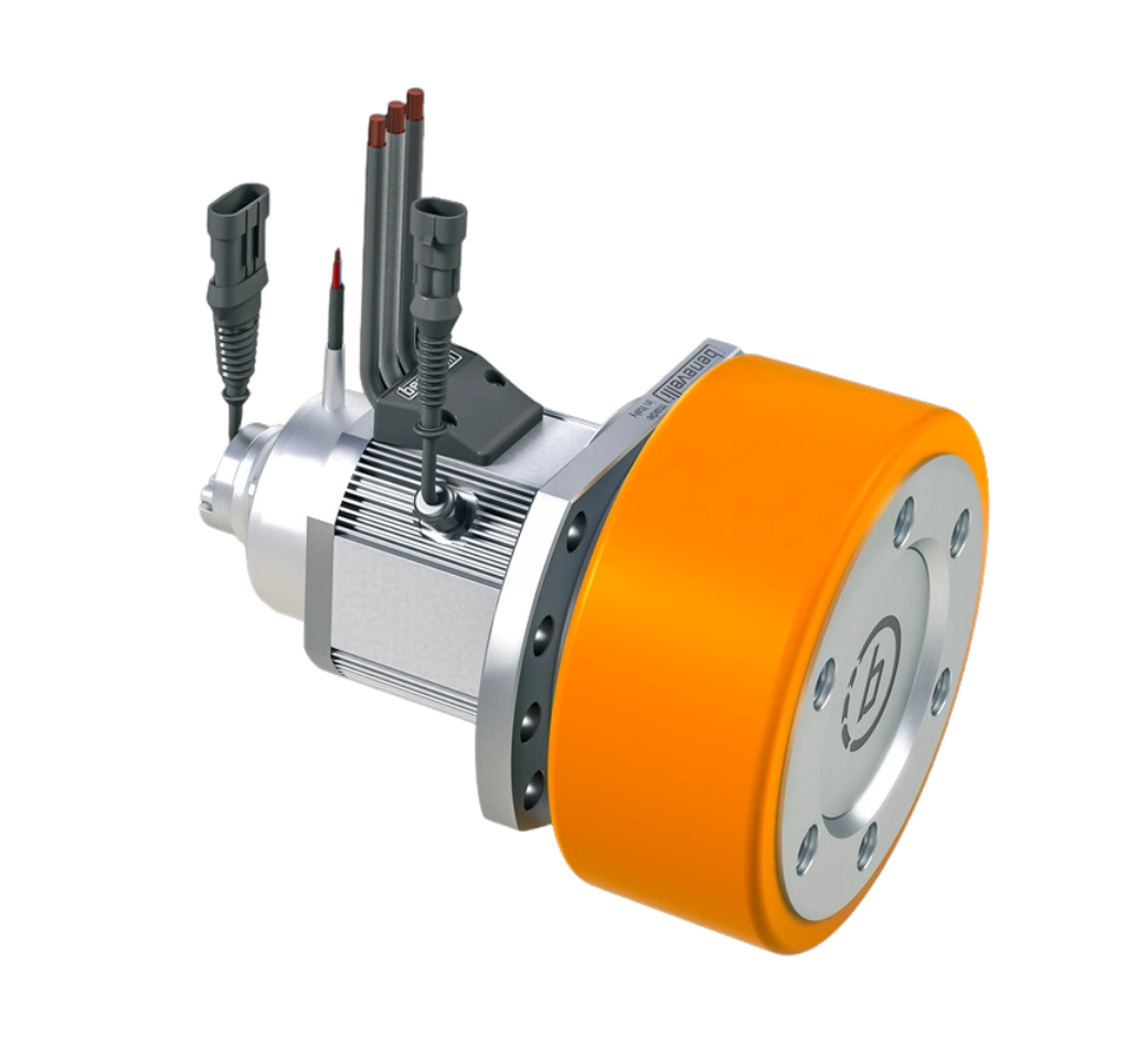 This is an image of the DD200 - 110Nm wheel drive manufactured by e-comer