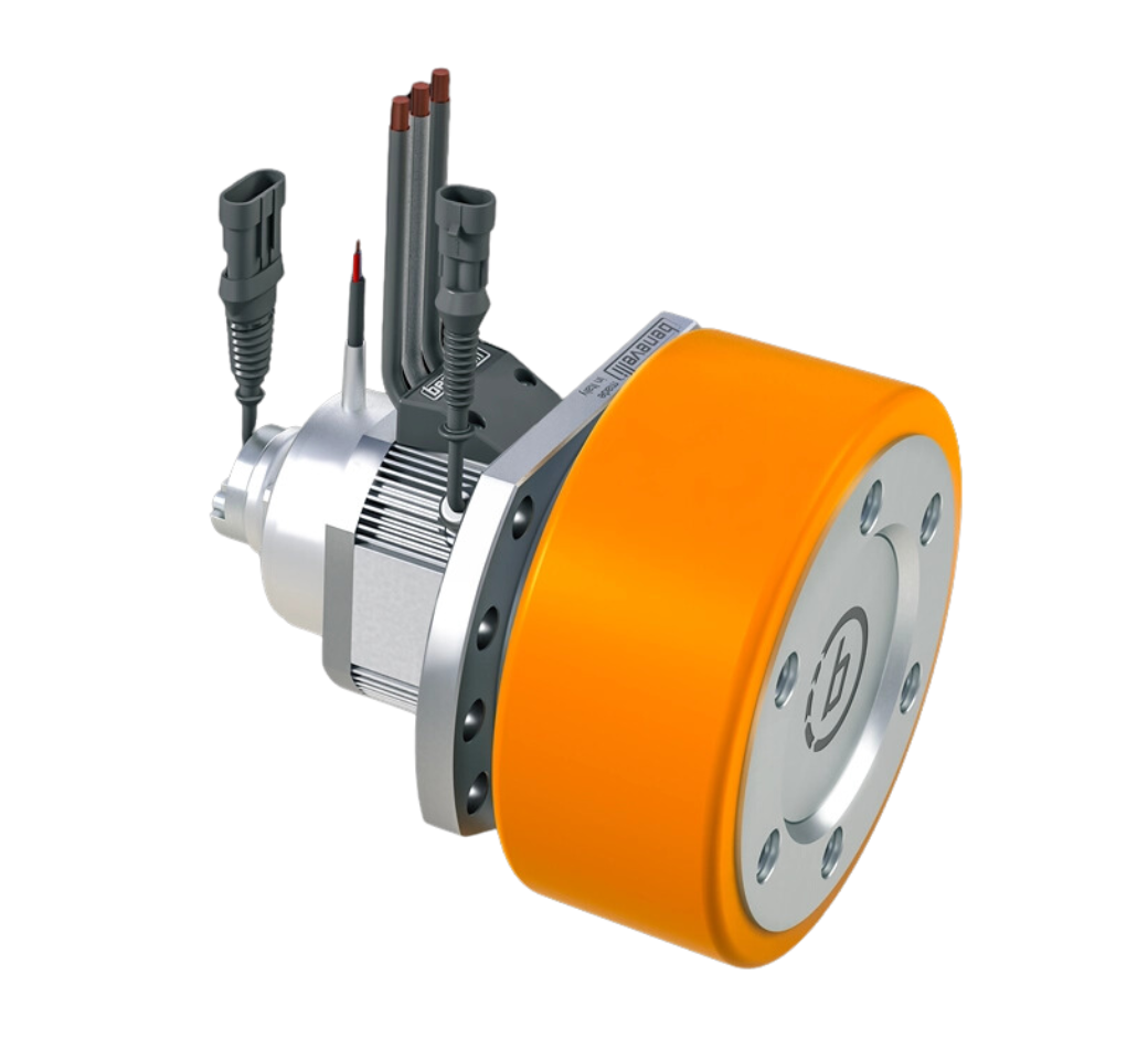 This is an image of the DD200 70Nm version electric direct wheel drive manufactured by e-comer