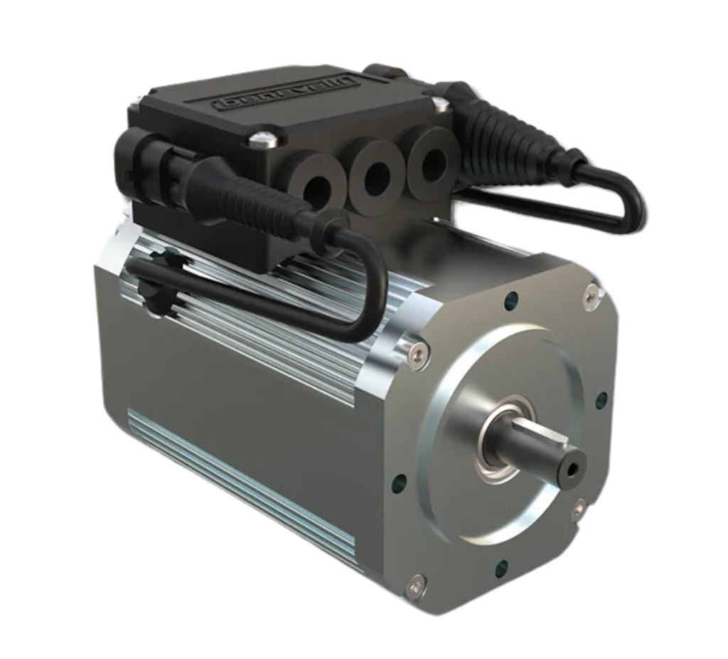 This is an image of the SMAC 077-050 electric motor manufactured by e-comer