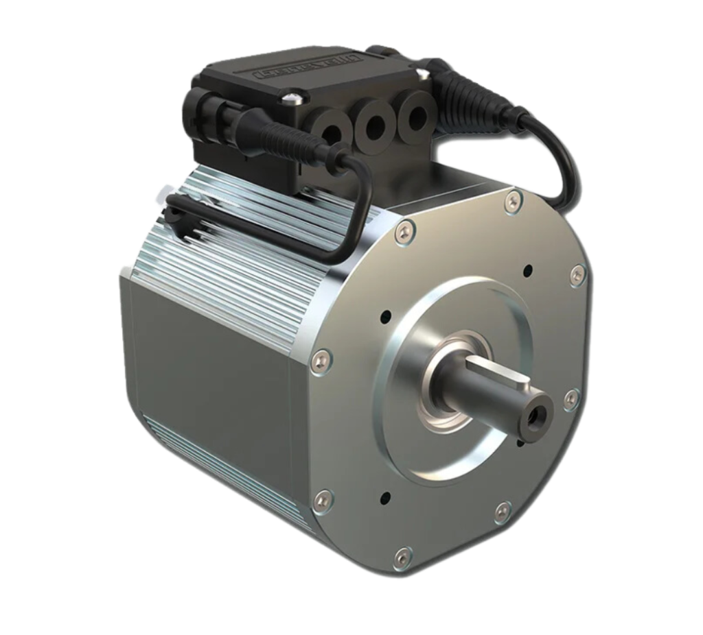 This is an image of the SMAC 132-050 electric motor manufactured by e-comer