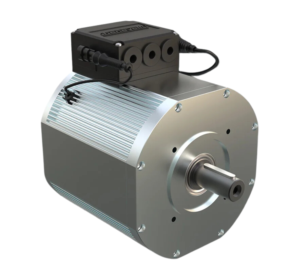 This is an image of the SMAC 200-105 electric motor manufactured by e-comer