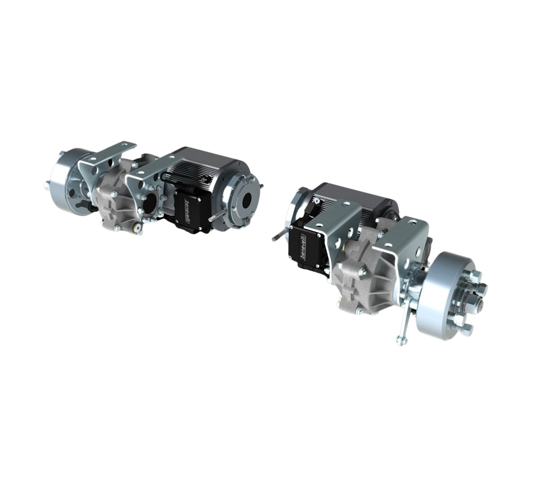 This is an image of the TR1 PLUS Drum brake wheel drive manufactured by e-comer