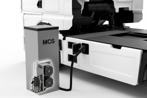 MAHLE cooling module for megawatt charging stations