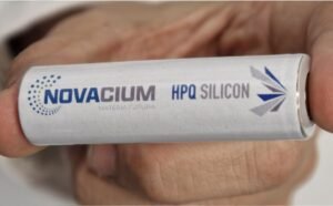 Novacium and HPQ Silicon batteries achieve 900+ cycle efficiency