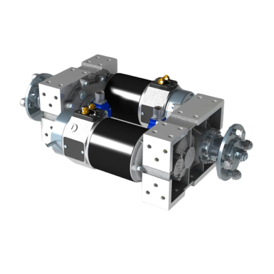 This is an image of the DD1 wheel hub wheel drive manufactured by e-comer