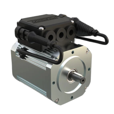 This is an image of the SMAC 077-025 electric motor manufactured by e-comer